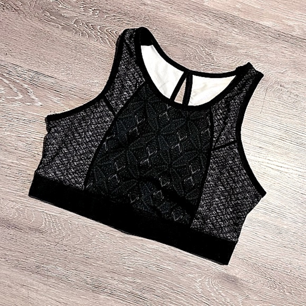 GAIAM • Longline Racerback Sports Bra /Crop Top • Size Large